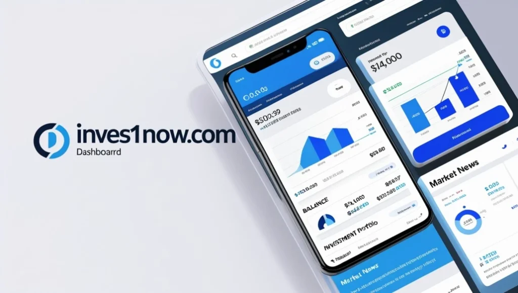 Invest1now.com real estate mobile dashboard for investors