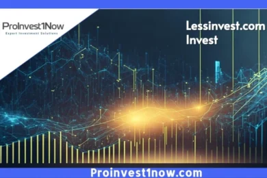 LessInvest.com Invest dashboard with investment options.