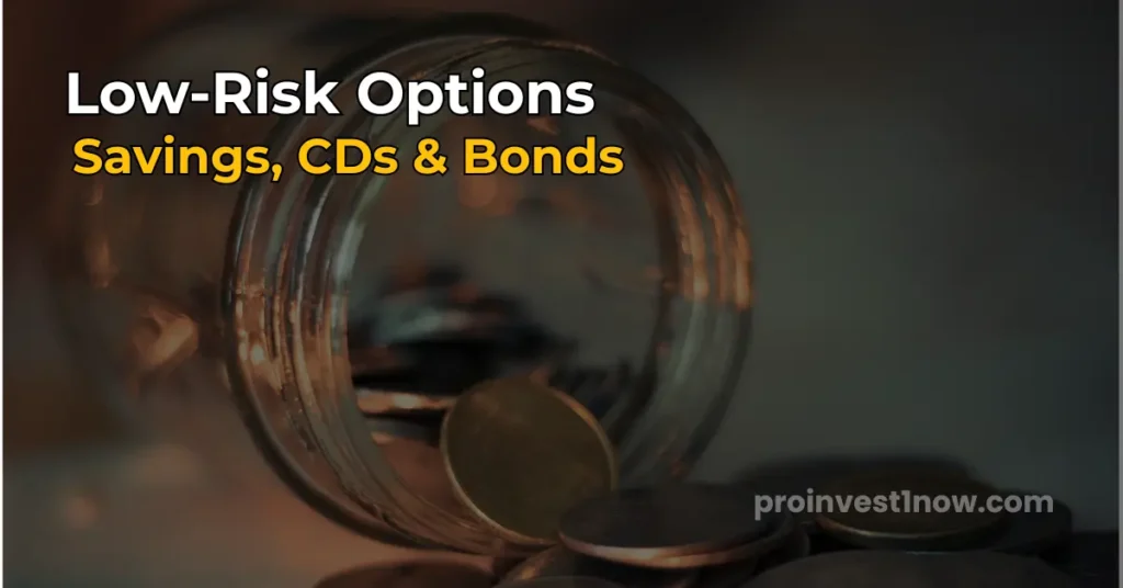 invest1now.com best investments low risk savings CDs bonds
