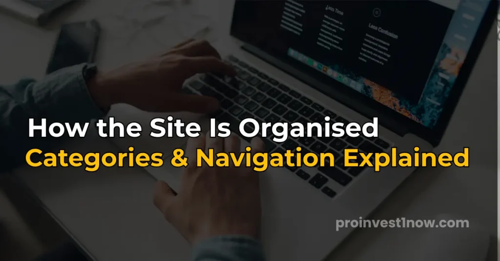 invest1now.com website category menu navigation structure 2026