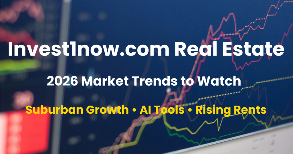 Invest1now.com real estate market trends for US investors 2026