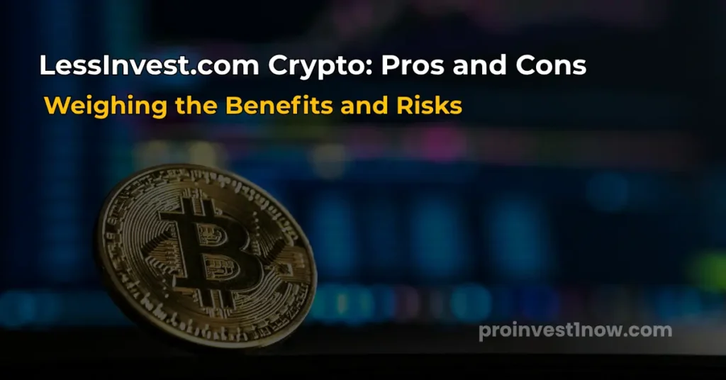 lessinvest.com crypto pros and cons benefits risks