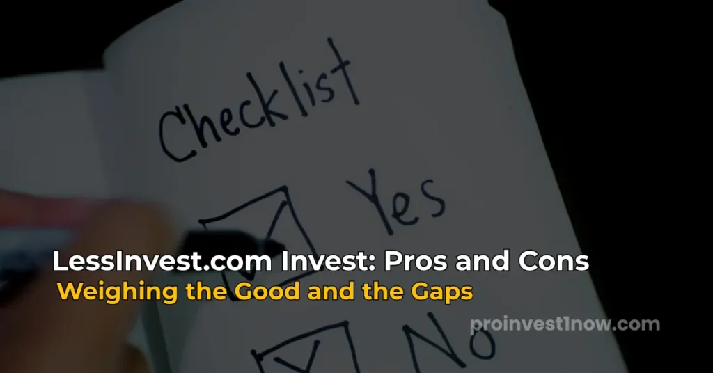 lessinvest.com invest pros and cons review 2026