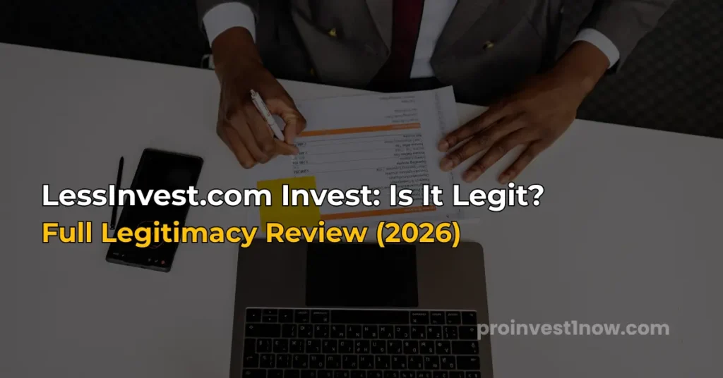 lessinvest.com invest legitimacy review 2026 financial analysis