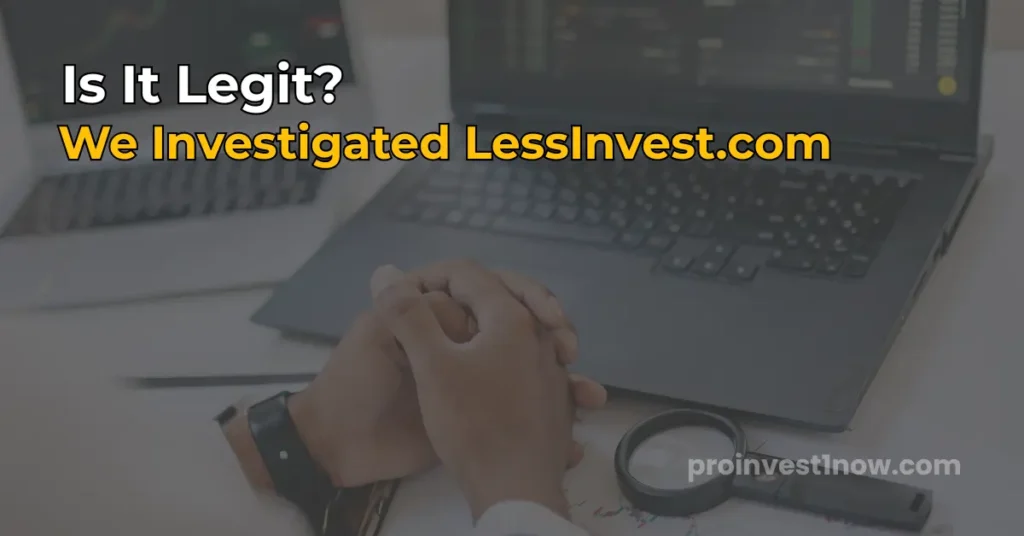 investigating lessinvest.com real estate legitimacy 2026