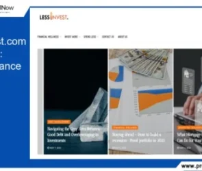 LessInvest.com investment dashboard showing smart portfolio insights in 2025