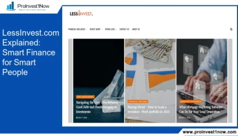 LessInvest.com investment dashboard showing smart portfolio insights in 2025