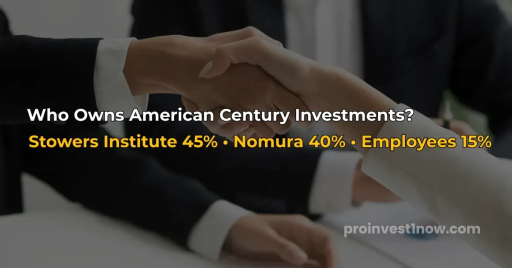 american century investments ownership structure stowers institute nomura