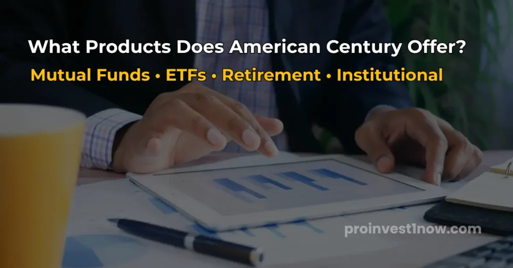 american century investments products mutual funds etfs retirement
