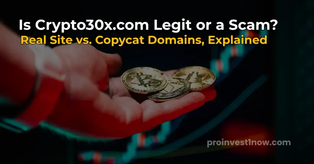 crypto30x.com legit or scam verification review