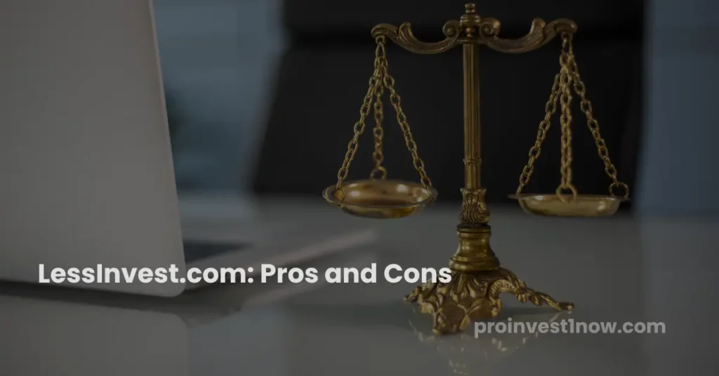 lessinvest.com pros and cons balanced review