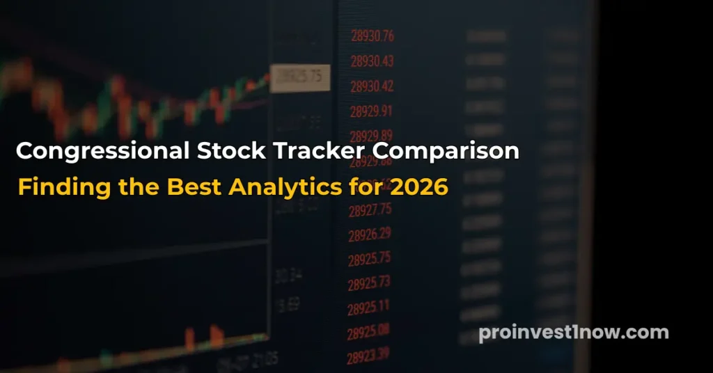 congressional stock tracker comparison 2026 free vs paid tools analytics