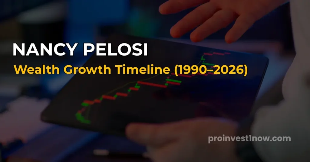 nancy pelosi net worth 2026 wealth growth timeline chart